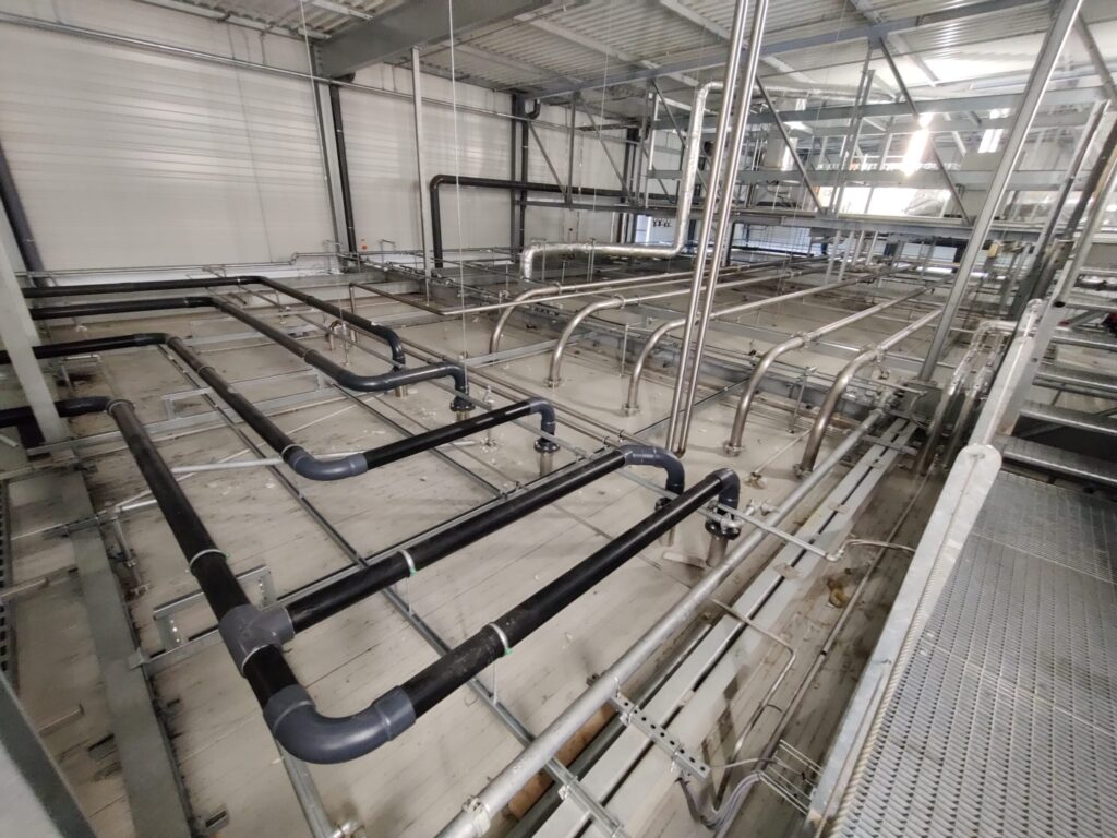 Montage de tuyauterie inox pour l’industrie agroalimentaire